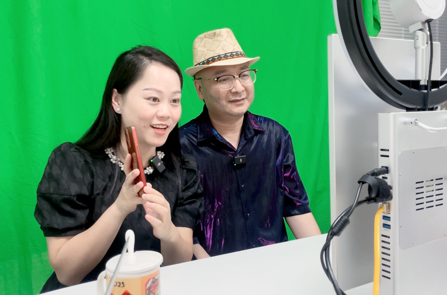 直播現(xiàn)場。 福清市委文明辦供圖.png